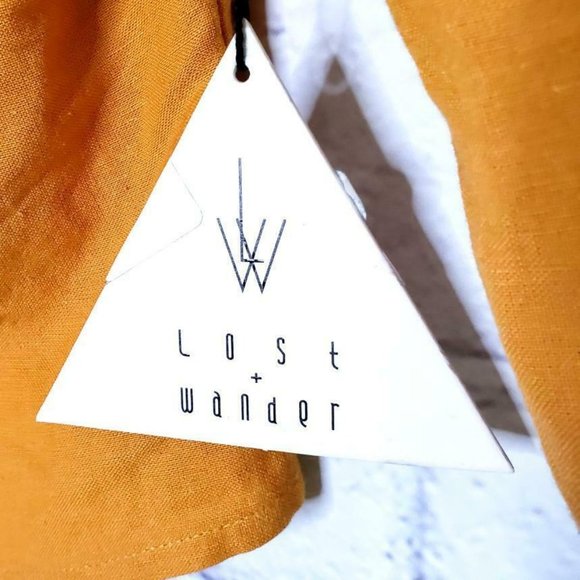 NWT Anthro Lost + Wander Sweet Like Honey Top XS - Picture 4 of 7